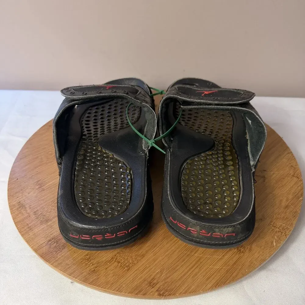 RARE 2014 Jordan Hydro 13 Slide Black Cat Size 10